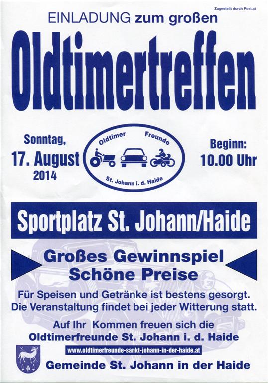 2014-08-17 Oldtimertreffen Sankt Johann